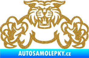 Samolepka Tygr 006 Ultra Metalic zlatá