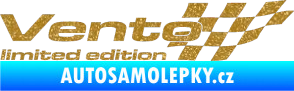 Samolepka Vento limited edition pravá Ultra Metalic zlatá