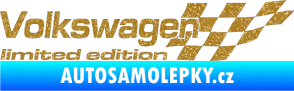 Samolepka Volkswagen limited edition pravá Ultra Metalic zlatá