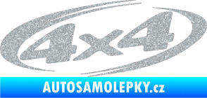 Samolepka 4x4 varianta 013 Ultra Metalic stříbrná metalíza