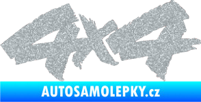 Samolepka 4x4 varianta 015 Ultra Metalic stříbrná metalíza