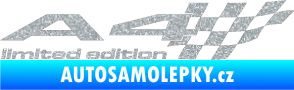 Samolepka A4 limited edition pravá Ultra Metalic stříbrná metalíza