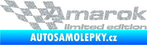 Samolepka Amarok limited edition levá Ultra Metalic stříbrná metalíza