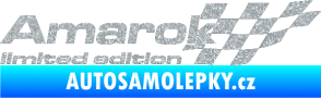 Samolepka Amarok limited edition pravá Ultra Metalic stříbrná metalíza