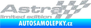 Samolepka Astra limited edition pravá Ultra Metalic stříbrná metalíza
