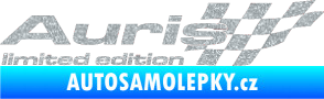 Samolepka Auris limited edition pravá Ultra Metalic stříbrná metalíza