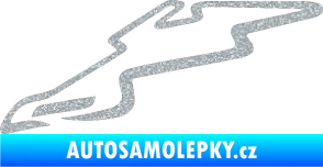 Samolepka Okruh Automotodrom Brno Ultra Metalic stříbrná metalíza