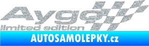 Samolepka Aygo limited edition pravá Ultra Metalic stříbrná metalíza
