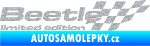 Samolepka Beetle limited edition pravá Ultra Metalic stříbrná metalíza