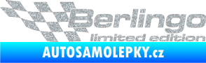 Samolepka Berlingo limited edition levá Ultra Metalic stříbrná metalíza