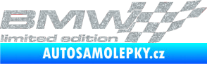 Samolepka BMW limited edition pravá Ultra Metalic stříbrná metalíza