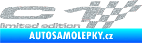 Samolepka C1 limited edition pravá Ultra Metalic stříbrná metalíza