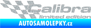 Samolepka Calibra limited edition levá Ultra Metalic stříbrná metalíza