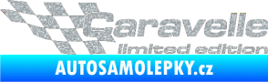 Samolepka Caravelle limited edition levá Ultra Metalic stříbrná metalíza