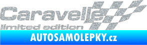 Samolepka Caravelle limited edition pravá Ultra Metalic stříbrná metalíza