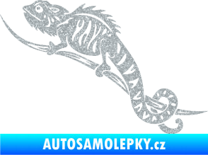 Samolepka Chameleon 003 levá Ultra Metalic stříbrná metalíza