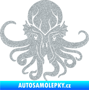 Samolepka Chobotnice 002 levá Ultra Metalic stříbrná metalíza