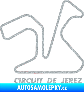 Samolepka Okruh Circuito de Jerez Ultra Metalic stříbrná metalíza