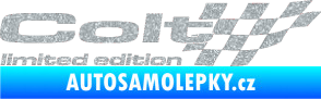 Samolepka Colt limited edition pravá Ultra Metalic stříbrná metalíza