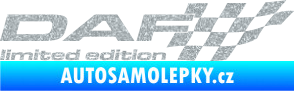 Samolepka DAF limited edition pravá Ultra Metalic stříbrná metalíza