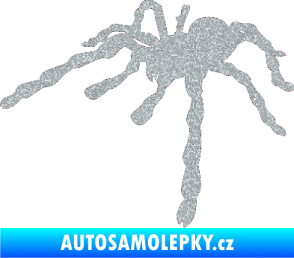 Samolepka Pavouk 013 - levá Ultra Metalic stříbrná metalíza
