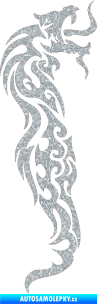 Samolepka Dragon 023 pravá Ultra Metalic stříbrná metalíza