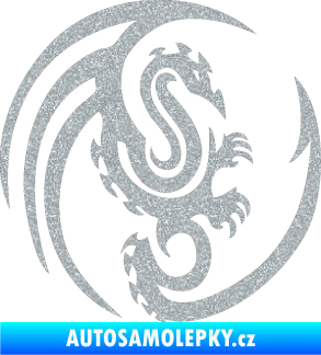 Samolepka Dragon 036 pravá Ultra Metalic stříbrná metalíza