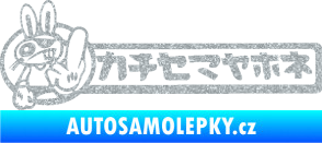 Samolepka Drift rabit Ultra Metalic stříbrná metalíza