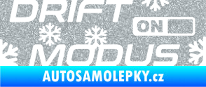 Samolepka Drit mód sníh Ultra Metalic stříbrná metalíza