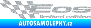 Samolepka Eos limited edition levá Ultra Metalic stříbrná metalíza