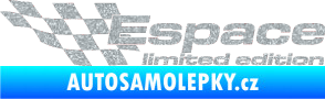 Samolepka Espace limited edition levá Ultra Metalic stříbrná metalíza