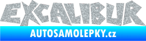 Samolepka Excalibur Ultra Metalic stříbrná metalíza