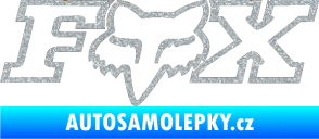 Samolepka Fox 001 Ultra Metalic stříbrná metalíza