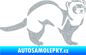 Samolepka Fretka 002 pravá Ultra Metalic stříbrná metalíza