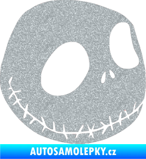 Samolepka Halloween 001 pravá Ultra Metalic stříbrná metalíza