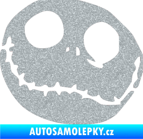 Samolepka Halloween 005 levá Ultra Metalic stříbrná metalíza