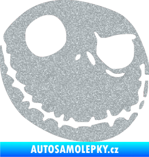 Samolepka Halloween 008 pravá Ultra Metalic stříbrná metalíza