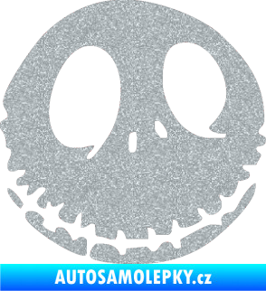Samolepka Halloween 009 pravá Ultra Metalic stříbrná metalíza