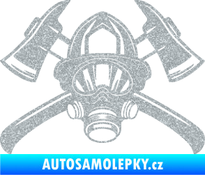 Samolepka Hasič 014 Ultra Metalic stříbrná metalíza