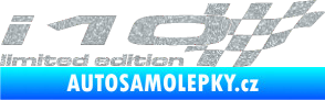 Samolepka i10 limited edition pravá Ultra Metalic stříbrná metalíza