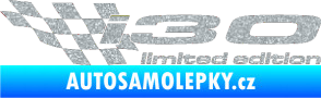 Samolepka i30 limited edition levá Ultra Metalic stříbrná metalíza