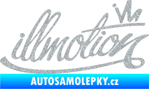 Samolepka Illmotion Ultra Metalic stříbrná metalíza