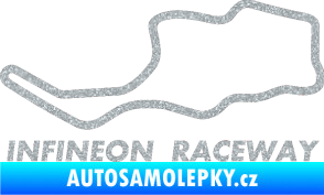 Samolepka Okruh Infineon Raceway Ultra Metalic stříbrná metalíza