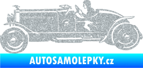 Samolepka Interiér 007 levá auto Ultra Metalic stříbrná metalíza
