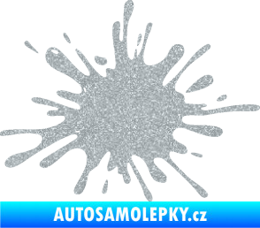Samolepka Kaňka 002 levá Ultra Metalic stříbrná metalíza