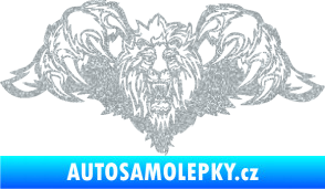 Samolepka Kapota 041 lev Ultra Metalic stříbrná metalíza