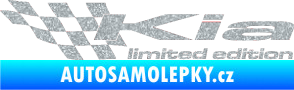Samolepka Kia limited edition levá Ultra Metalic stříbrná metalíza