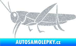 Samolepka Kobylka 002 levá Ultra Metalic stříbrná metalíza