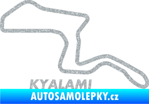 Samolepka Okruh Kyalami Ultra Metalic stříbrná metalíza