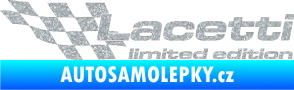 Samolepka Lacetti limited edition levá Ultra Metalic stříbrná metalíza